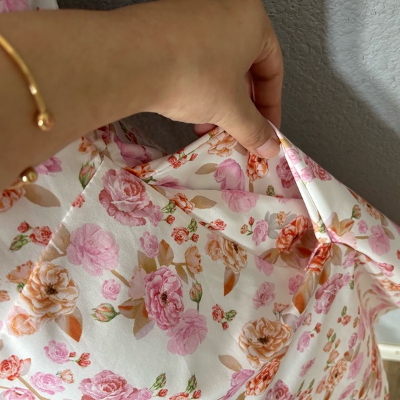 Corset Floral Print Dress - Picture 6 of 7